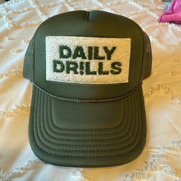 Daily Drills Accessories - Green Daily Drills Trucker Hat